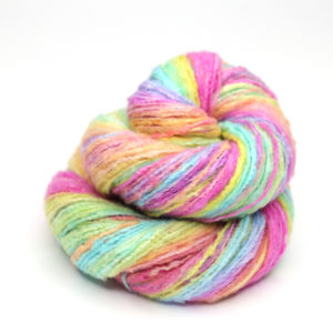 LAIT - kézzel festett hibrid fonal - selyem és fésült merinó - H04 Pastel Dream