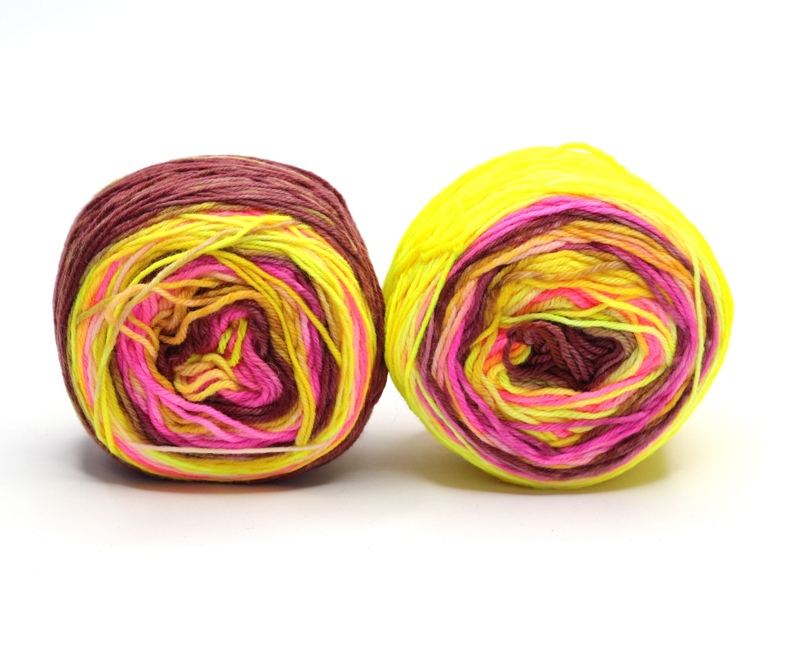 SOK - kézzel festett hibrid zoknifonal - 2x50g - 240312 OOAK!