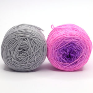 SOK - kézzel festett hibrid zoknifonal - 2x50g - 240319 OOAK!