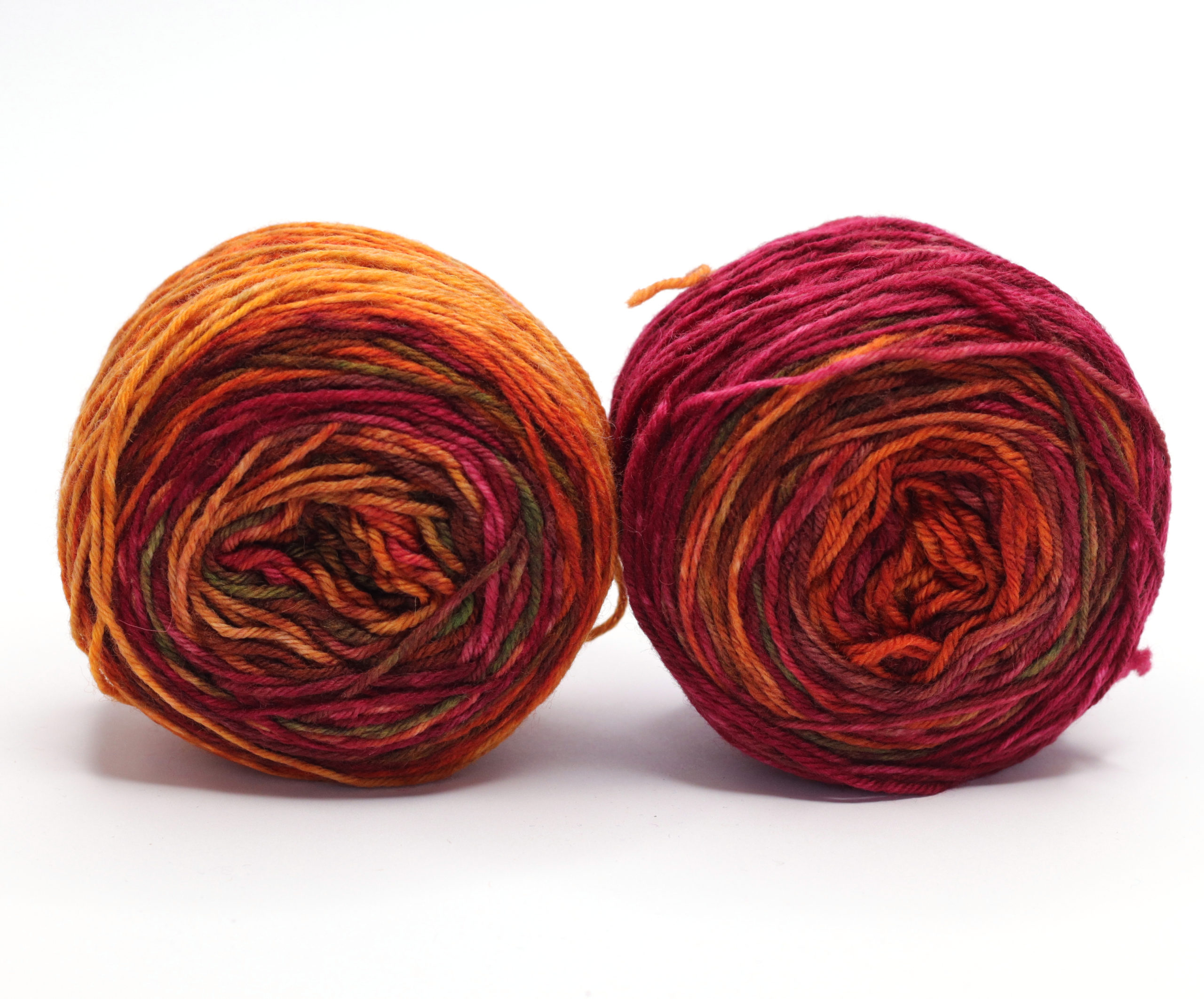 SOK - kézzel festett hibrid zoknifonal - 2x50g - H03 Autumn Leaves