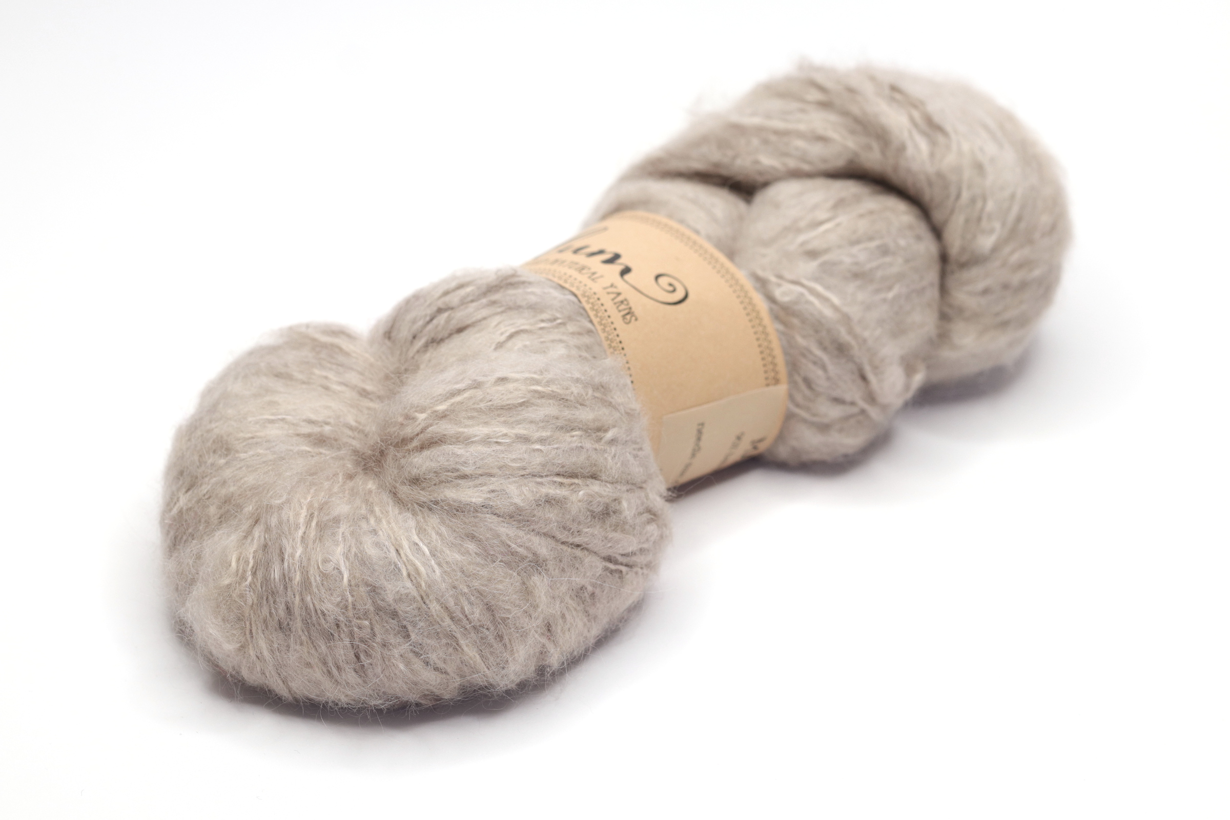 MALUMALU - kézzel festett egyszínű fonal - suri alpaka-selyem - 100g - 240742