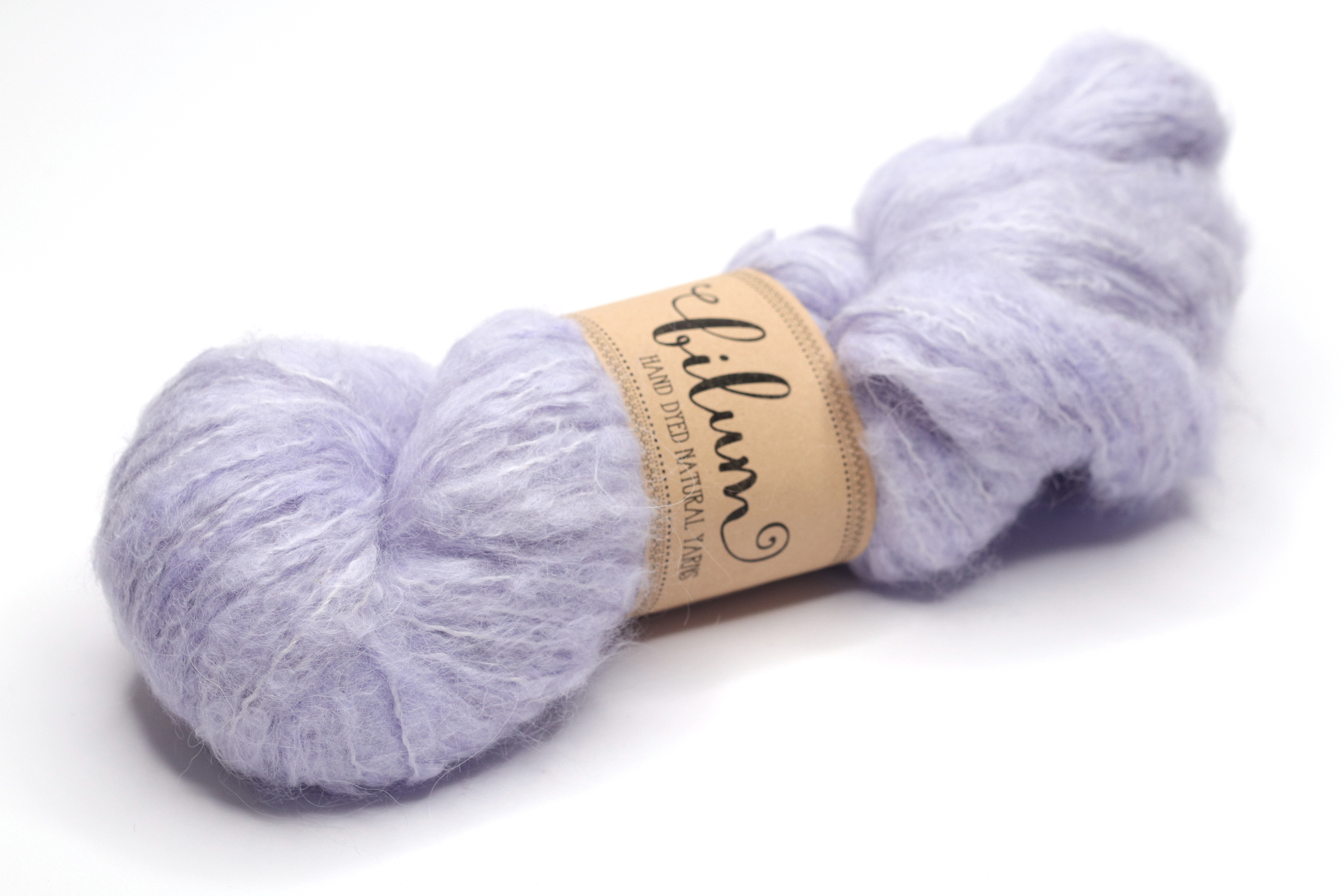MALUMALU - kézzel festett egyszínű fonal - suri alpaka-selyem - 100g - 240753